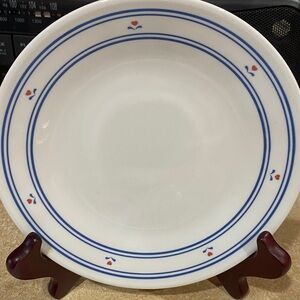 Set of 4 Corelle Country Hearts Bread & Butter Dessert Salad Plates 6 3/4"